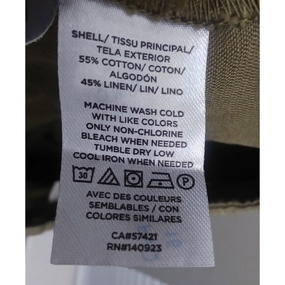 LOFT Cotton/ Linen Shorts Size 14 - Picture 4 of 8